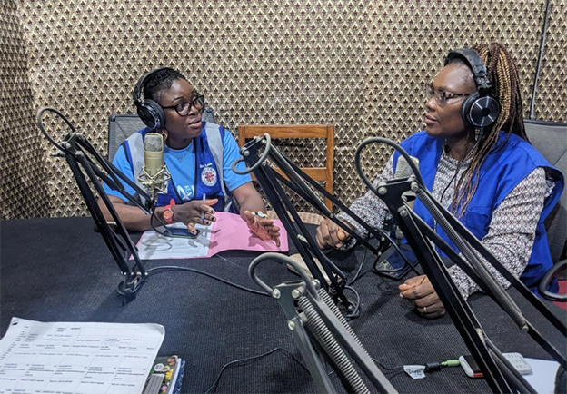 Talking about Gender base violence.